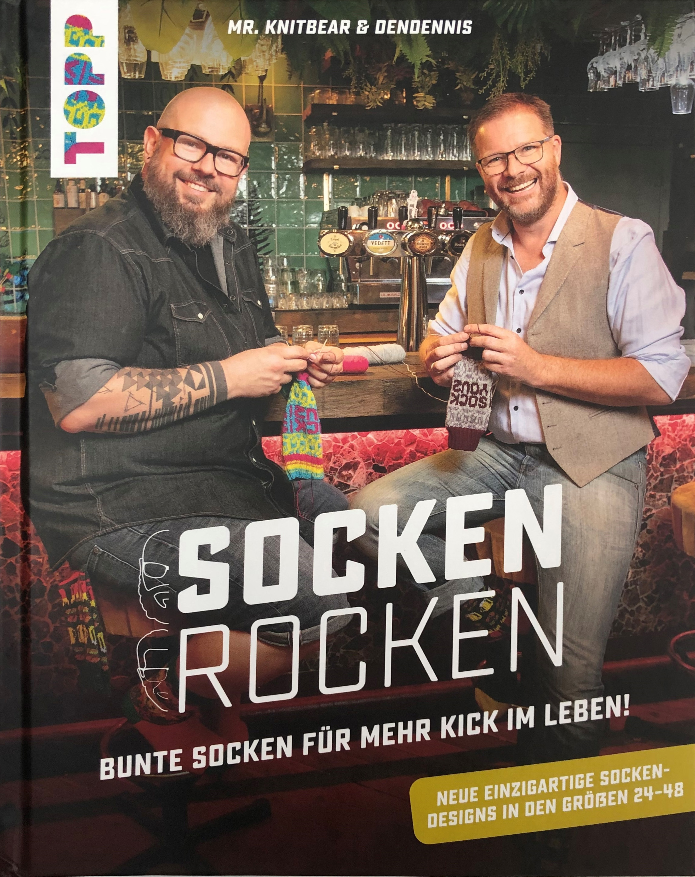 LANGYARNS Bücher Socken Rocken von Dendennis & Mr. Knitbear